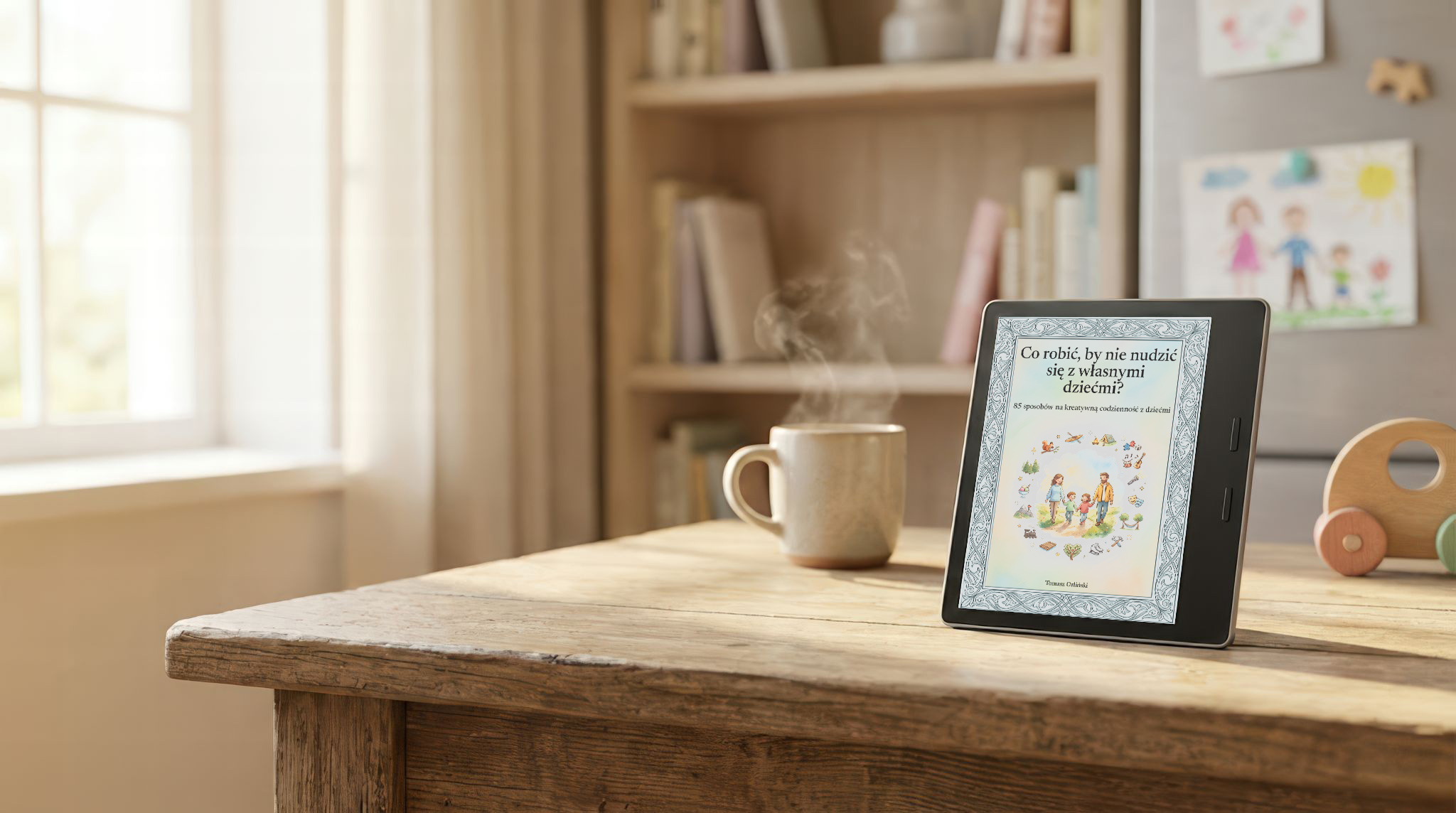 Ebook na czytniku — Co robić, by nie nudzić się z własnymi dziećmi?